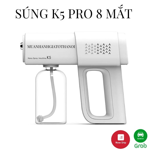 💖 Bảo Hành 6 Tháng 💖 Súng Khử Khuẩn Nano Ánh Sáng Xanh K5 PRO, RZ-W3 Dung Tích 800ml Cao Cấp