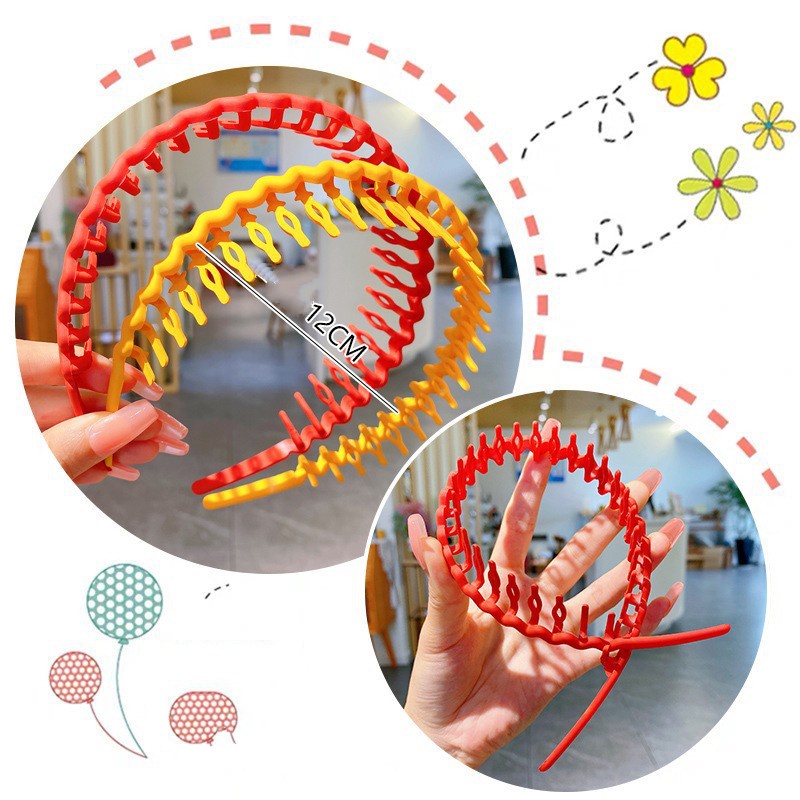 Băng Đô Cài Tóc Nhiều Màu Sắc Thời Trang Dành Cho Bé Gái AB058