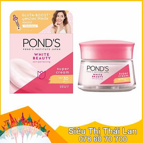 kem dưỡng Pond's White Beauty trắng hồng rạng rỡ (Ban ngày 50g )