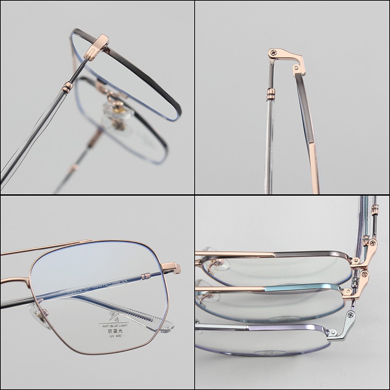 Mắt Kính Thời Trang Chống Ánh Sáng Xanh Phong Cách Retro Cho Nam Và Nữ Jz5512 | BigBuy360 - bigbuy360.vn