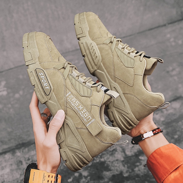 Giày thể thao Sneaker nam G19 da cao cấp, độn đế tăng chiều cao đẹp thời trang giá rẻ cho học sinh sinh viên A1