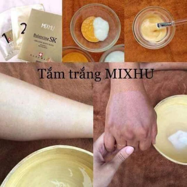 Tắm trắng Mixhu