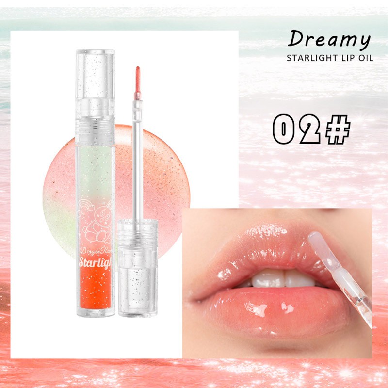 🍭 Son Tint Nhũ Bóng Dưỡng Môi 3 Tầng Siêu Lạ Starlight Lip Oil 🍭 | BigBuy360 - bigbuy360.vn