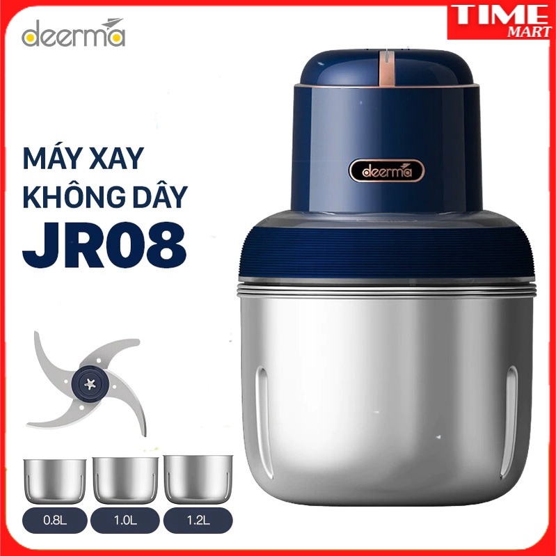 [Chính hãng] Phụ kiện đánh trứng cho máy xay đa năng không dây Deerma JR08 - DQ01 [TIME_MART siêu thị tiện ích gia đình]