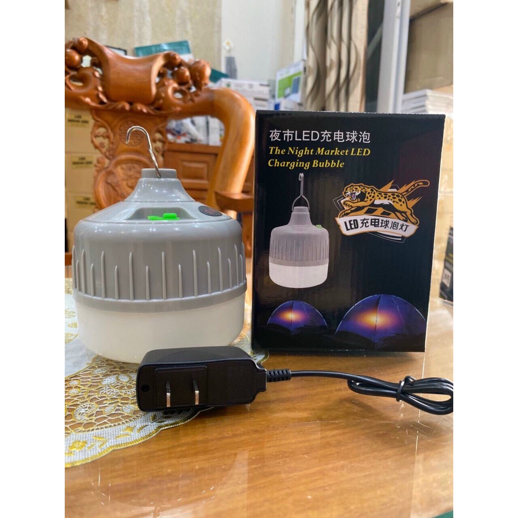 Bóng đèn Led sạc tích điện công suất cao 200W - 3 chế độ thông minh