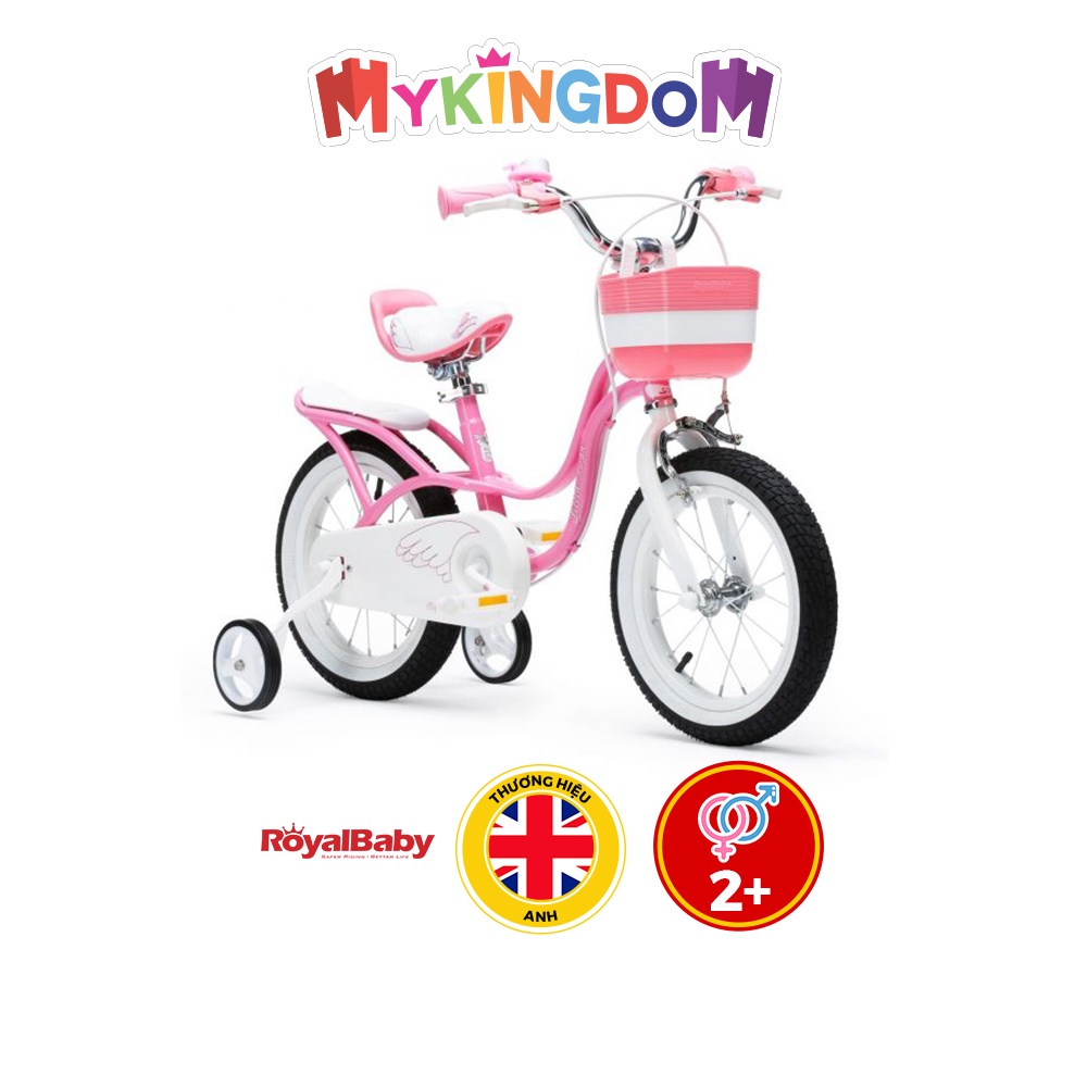 [NHẬP MÃ MYKINGBI TRỢ SHIP 150K] Xe đạp trẻ em ROYAL BABY Little Swan 12&quot; RB12-18