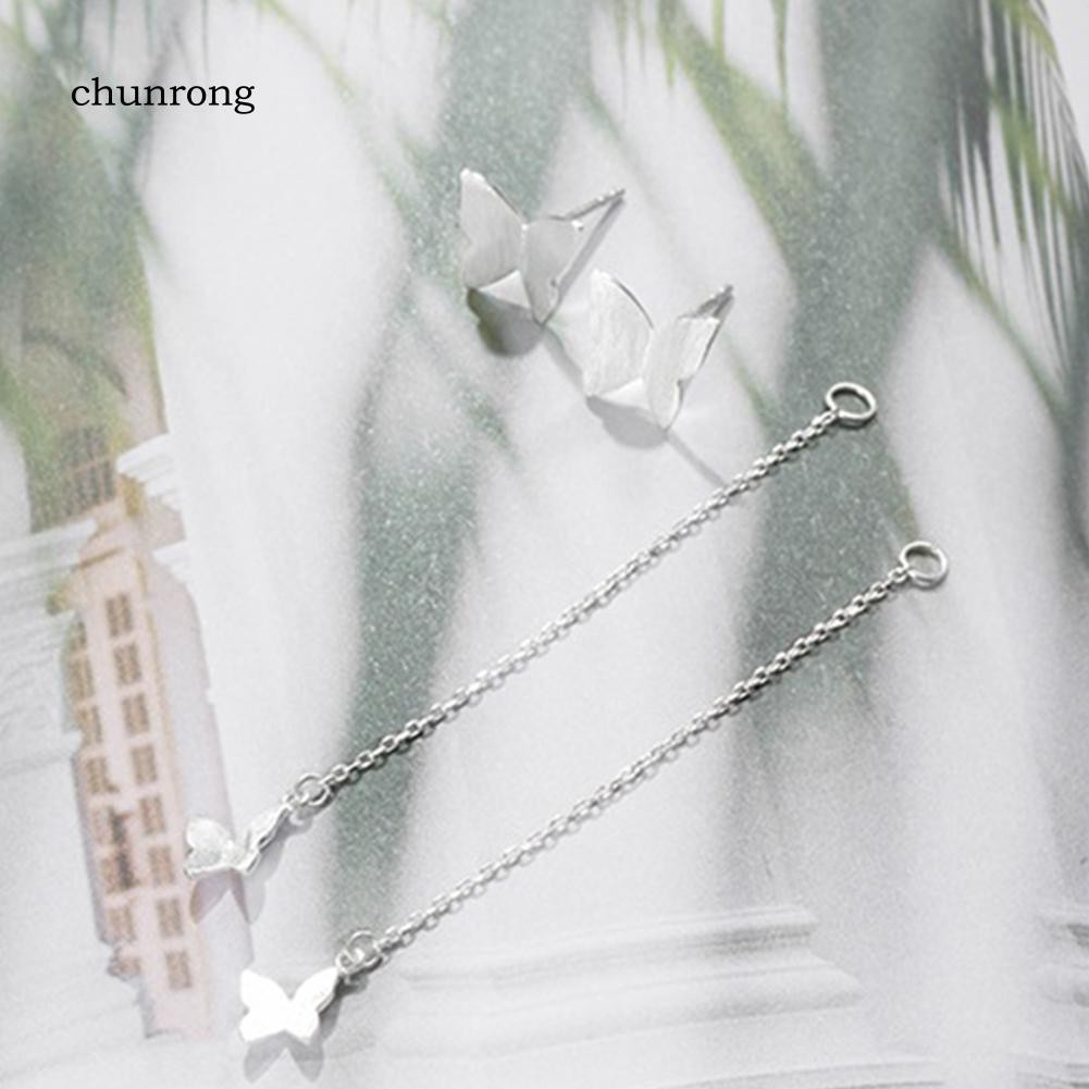 Bông Tai Hình Bướm Đôi Thời Trang Cho Nữ