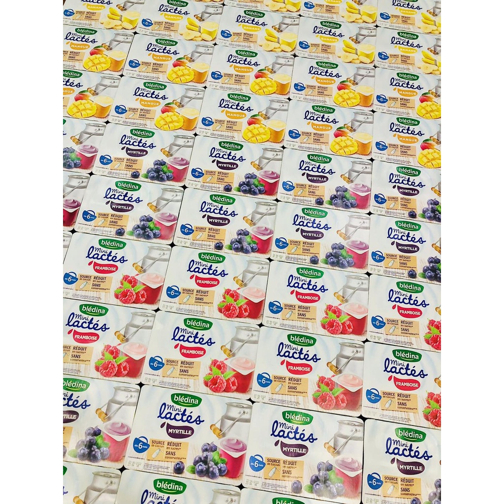 Sữa chua nguội bledina của pháp nhiều vị