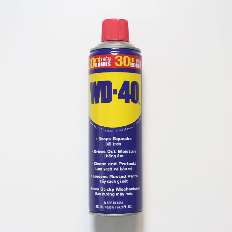 DẦU CHỐNG RỈ SÉT ĐA NĂNG WD-40 412ML