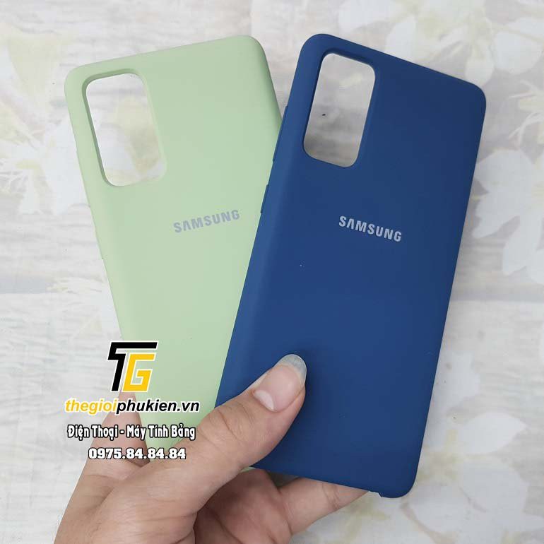 Ốp lưng Samsung S20 FE silicon cao cấp mịn chống bám bẩn