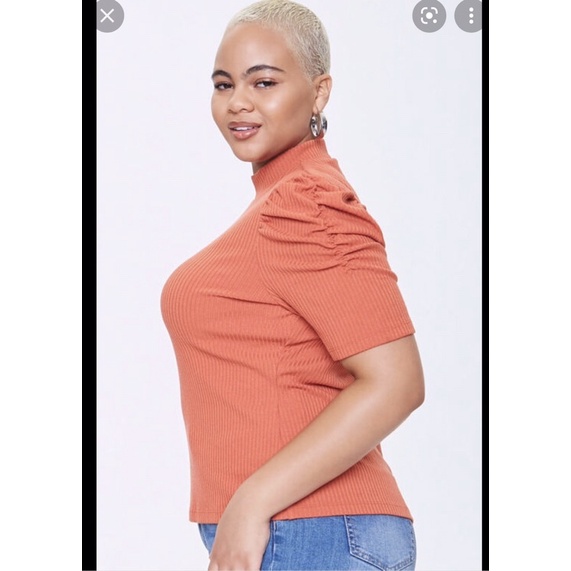 Combo Áo len tay phồng cổ cao plus size A565
