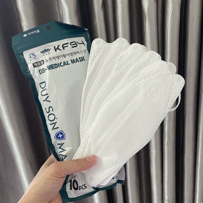 Khẩu Trang KF94 Duy Sơn Mask Sạch Khuẩn (1 Thùng)