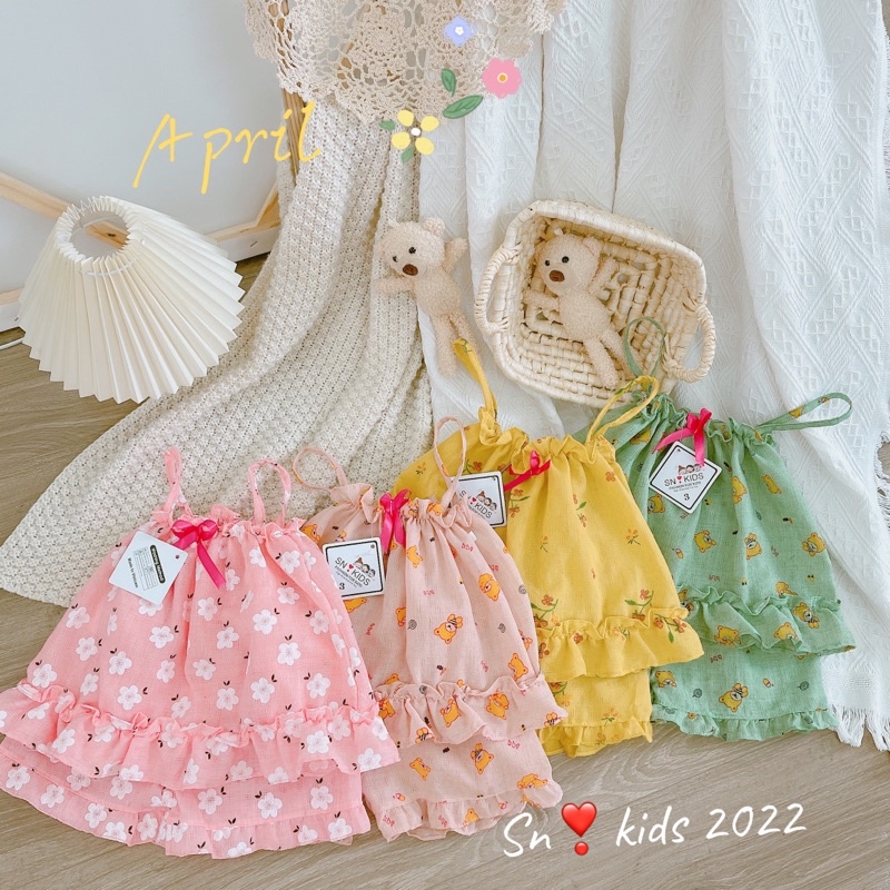 Xả Bộ 2 dây bèo đũi nhật cho bé gái