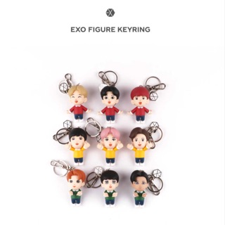 {SM official - Có sẵn} EXO figure keyring/ Móc khoá  (Chia thành viên)