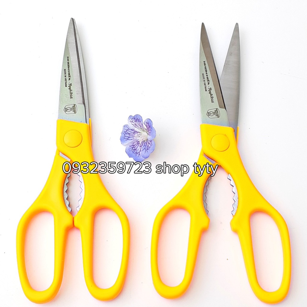 Kéo Cắt Cua Nguyễn Đình Chính Hãng(Màu Cam)