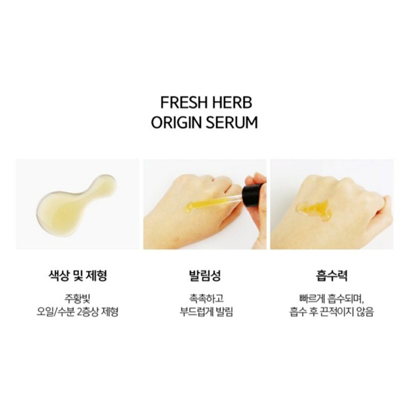 Tinh chất tái tạo da, chống lão hóa NACIFIC Fresh Herb Origin Serum Nacific