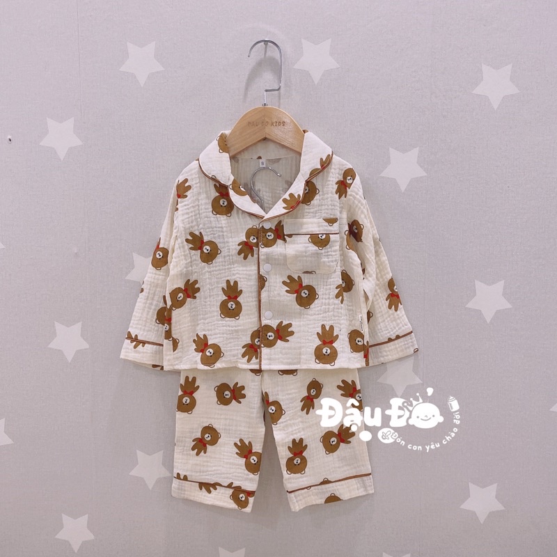 Pijama Sợi tre thiên nhiên cho bé