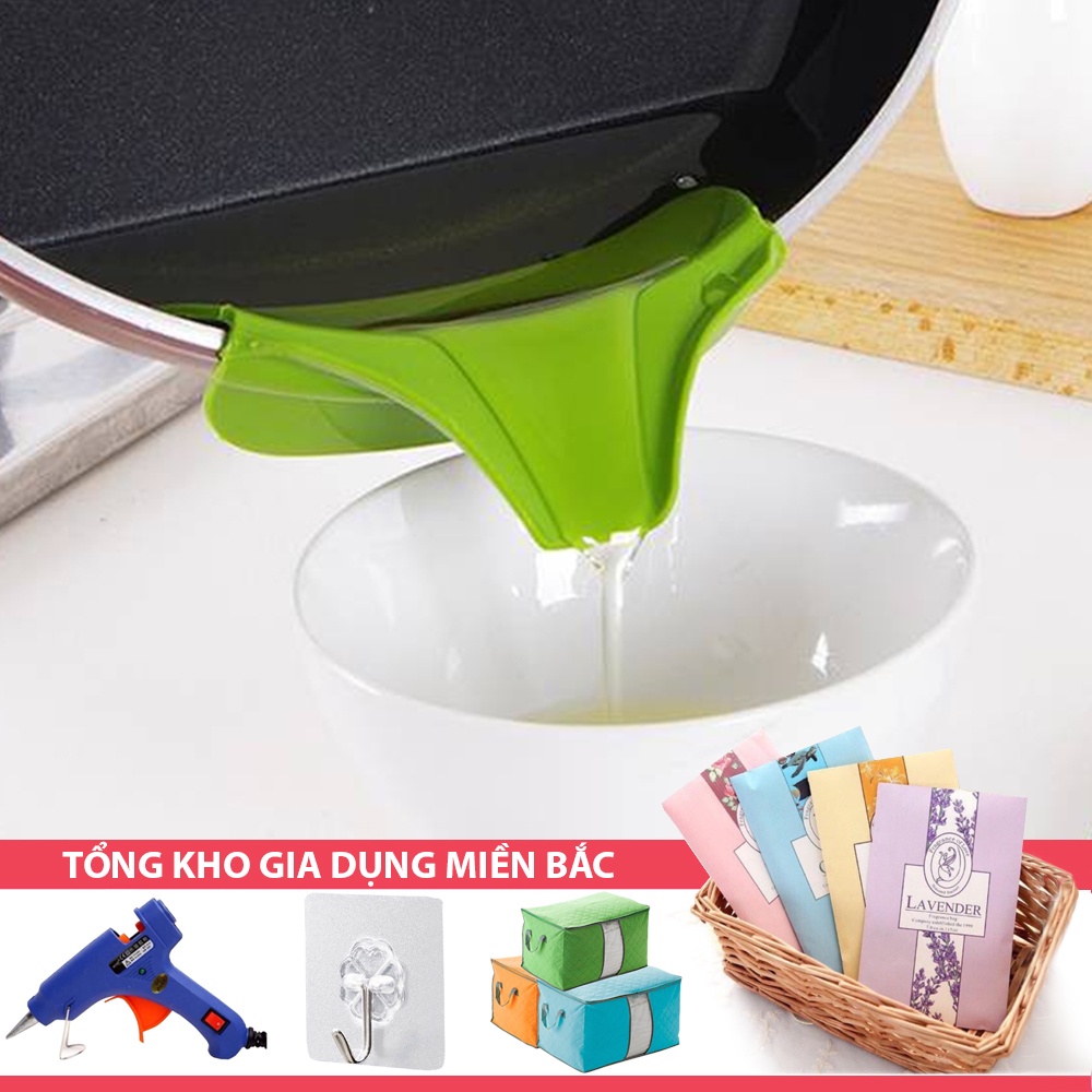 [Tổng Kho Sỉ] VÀNH PHỤ Silicon Gắn Xoong Nồi, Gắn Bát Rót Canh Không Đổ Ra Ngoài