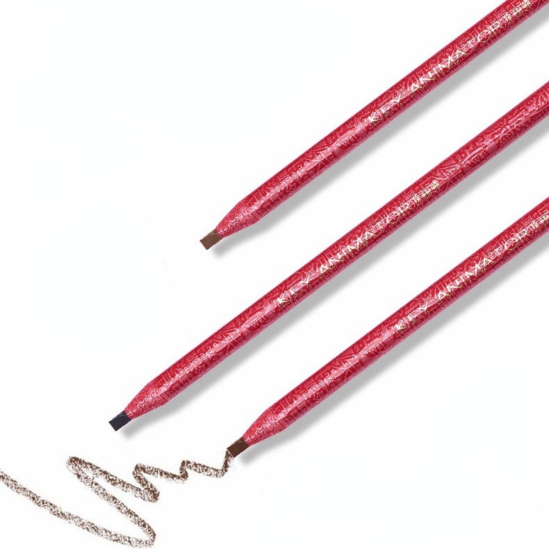 Bút Chì Kẻ Lông Mày TIK TOK Chống Nước Chống Mồ Hôi Không Phai Màu Sắc Tự Nhiên Lâu Trôi