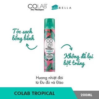 Dầu gội khô COLAB 200ml (giao mùi ngẫu nhiên)