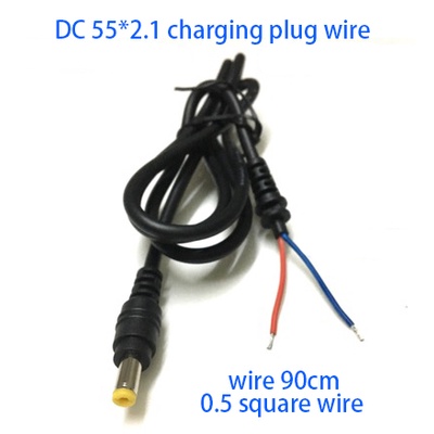 Dây Cáp Sạc Pin Lithium Li-ion 36V 48V 5.5 * 2.1 Ổ Cắm 15cm