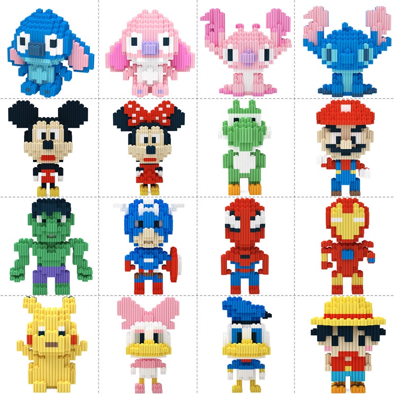 Đồ Chơi Lắp Ráp Nhân Vật one piece