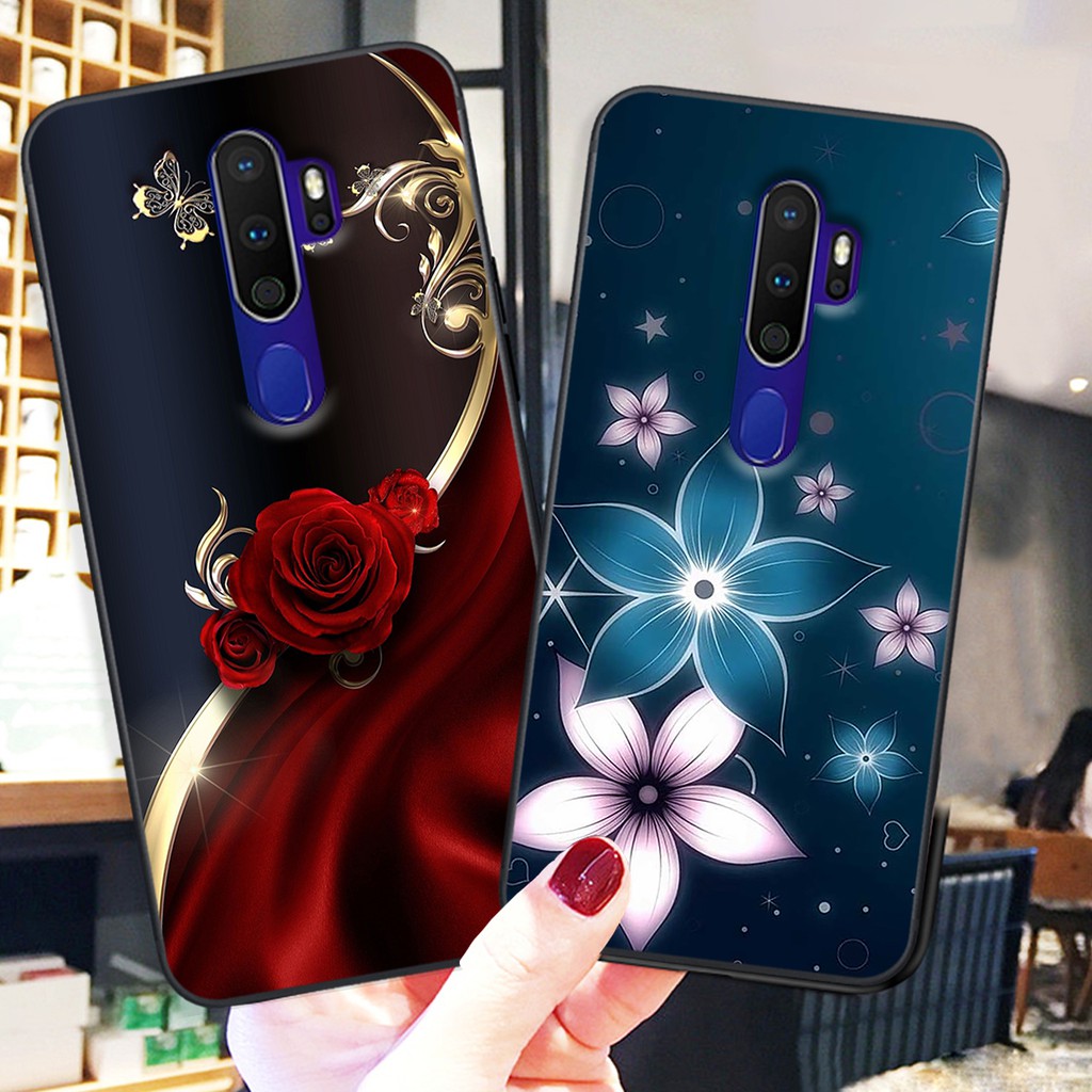 Ốp lưng OPPO A5 - A9 2020in hình hoa