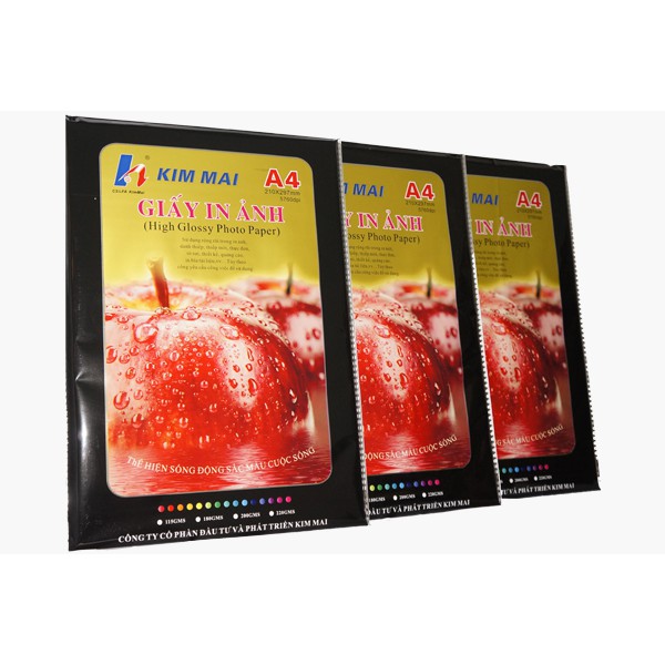 Giấy in ảnh bóng định lượng 230gsm