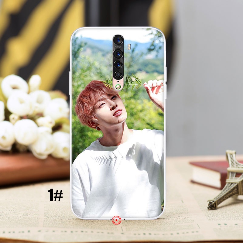 Ốp điện thoại trong suốt hình Jeon Jungkook DQA116 cho OPPO A3S A5 A5S AX5s A7 AX7 A8 A12 A12E A31 A37 A39 A52 A57 A72 A92 Neo 9