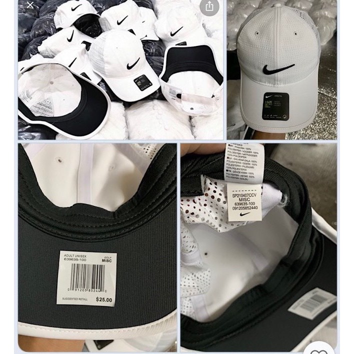 Nón lưỡi trai NIKE nam nữ cao cấp thể Thao Lưới