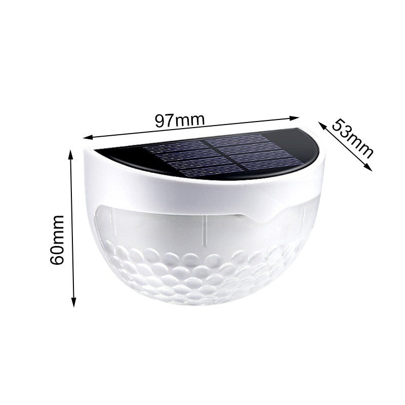 Bộ Đèn Led Năng Lượng Mặt Trời Chống Thấm Nước 55 Bóng Gắn Tường Trang Trí Ngoài Trời Kèm Phụ Kiện