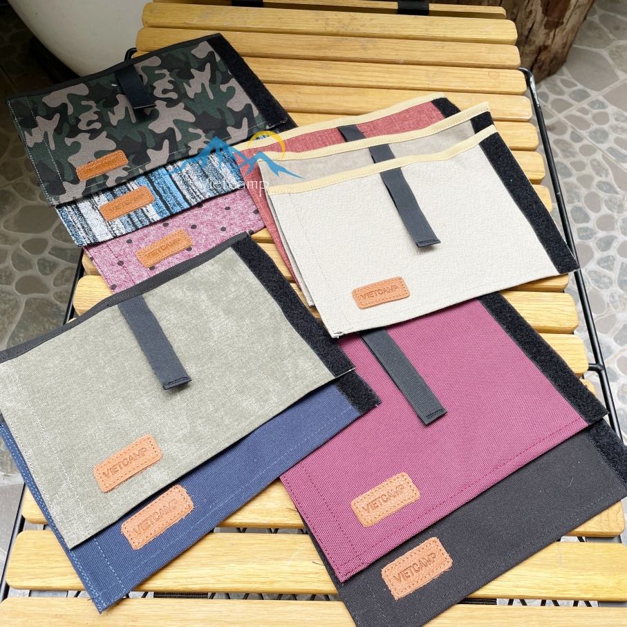 Vải bọc bình ga mini Vietcamp cho 2 loại bình dài 220g - tròn 230g