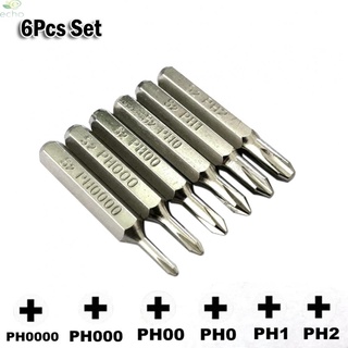 Echo~h4×28mm cross screwdriver bits ph0000 ph000 ph00 ph0 ph1 ph2 4mm hex shank high quality#ready stock