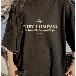 áo phông rộng nữ dập nữ UNIFY cá tính