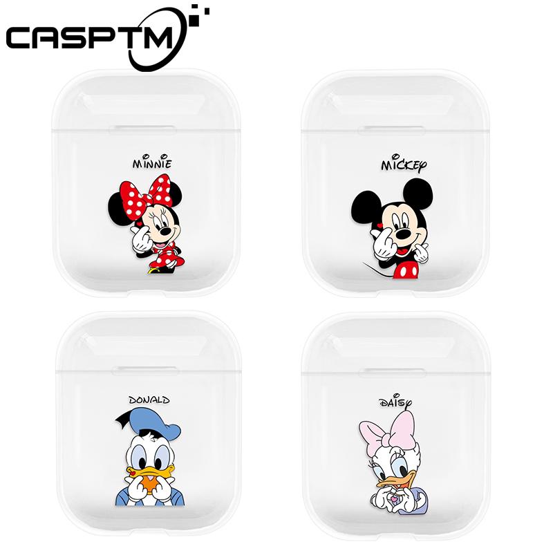 Ốp lưng in hình vịt Donald cho Apple Airpods 1 2