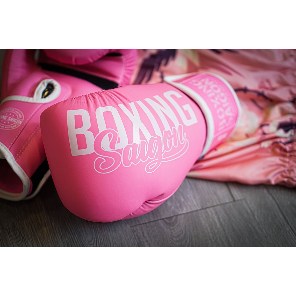 Găng tay Boxing Saigon Inspire - Pink