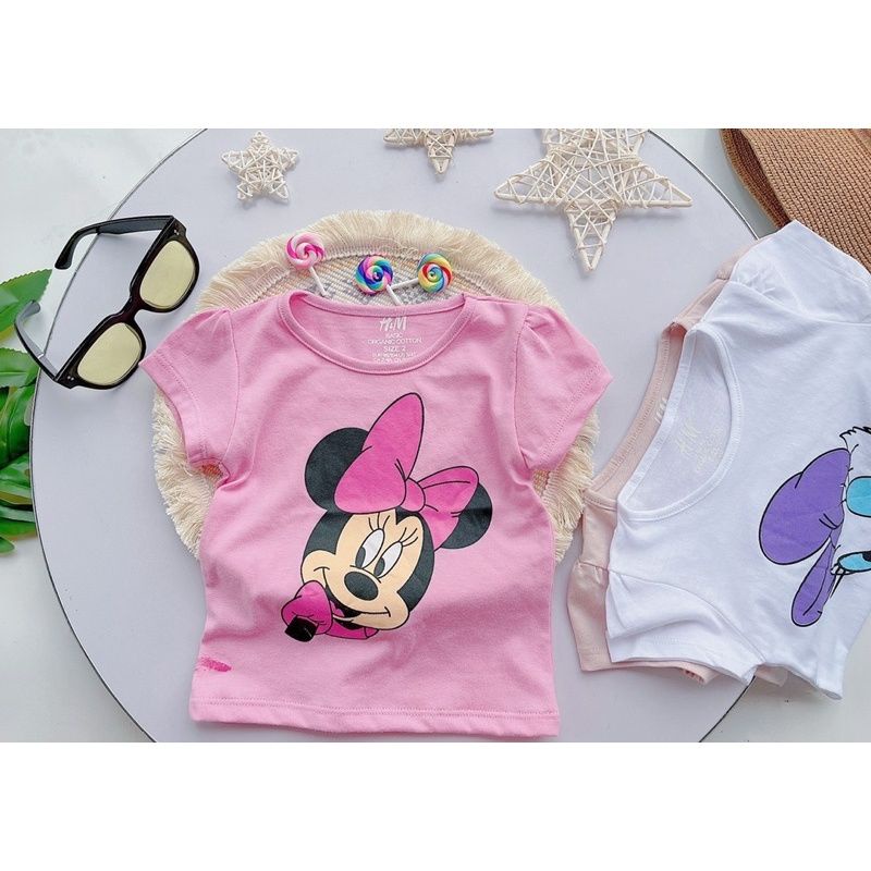 SET 3 ÁO MICKKY VỊT MÈO CHO BG CHẤT COTTON
