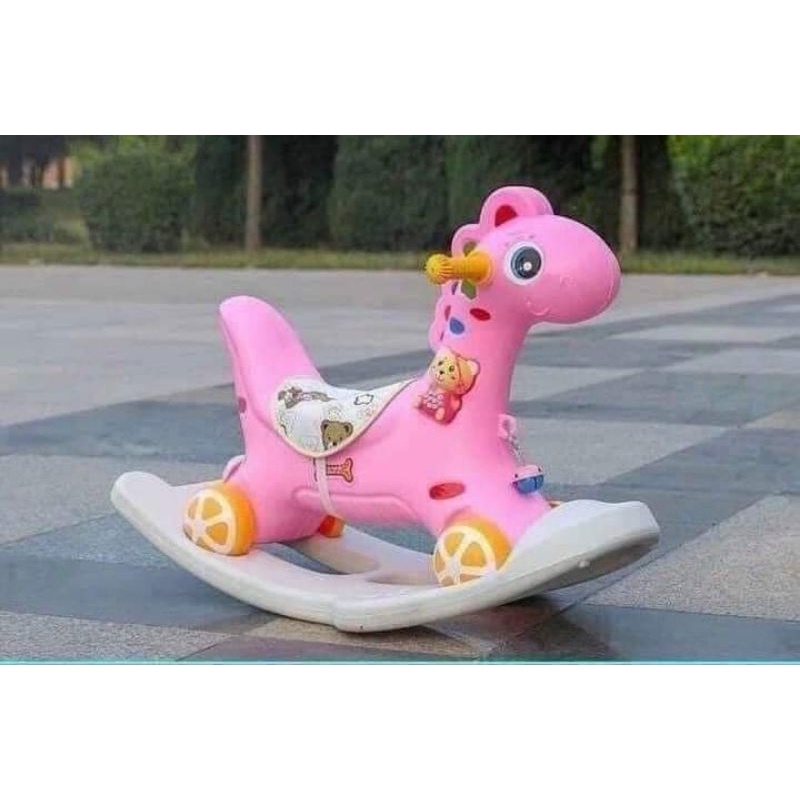 NGỰA BẬP BÊNH 2 IN 1