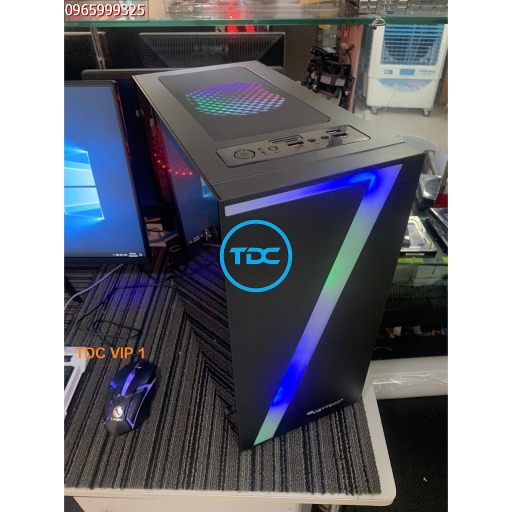 Bộ máy tính chơi game H61 , i5 3470, ram 8GB, ổ cứng HDD 500GB; Màn 22 inch Tặng kèm 1 SSD 120GBvà 1 bộ phím chuột Game