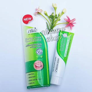 Kem Tẩy Trắng Răng Green Herb Herbal Clove Toothpaste