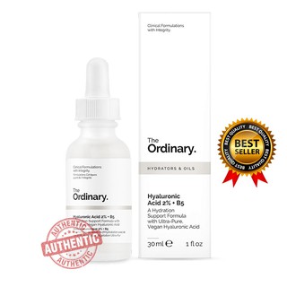 [KÈM BILL] Tinh Chất Serum The Ordinary Hyaluronic Acid 2% + B5 Serum 30ml
