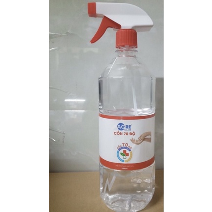 Cồn 70,90 Độ - Sát Khuẩn, Sát Trùng Vết Thương (500ml/1Lít)