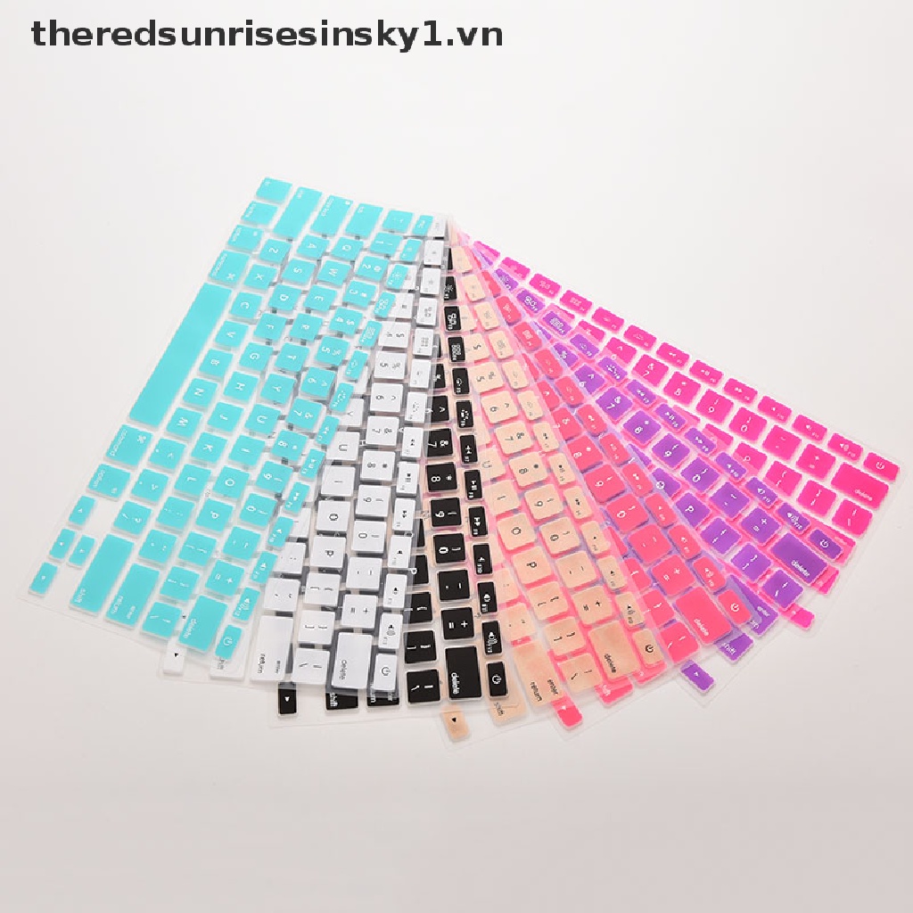 ##TSS## Silicone Keyboard Skin Cover Case for Macbook Air Pro 13" 15" 17" Inch .