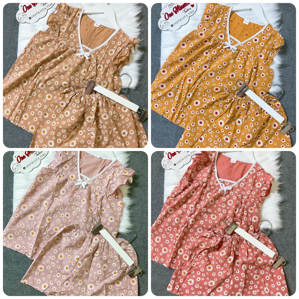 Set bộ mặc nhà hoa tiết dễ thương- Hình shop tự chụp | BigBuy360 - bigbuy360.vn