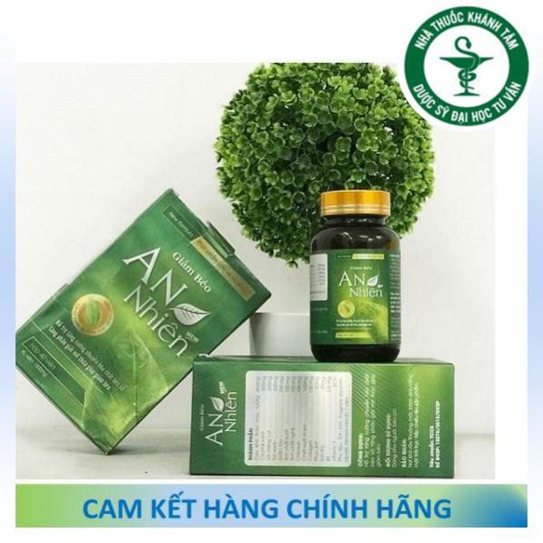 ! ! [Cam kết chính hãng] Giảm béo An Nhiên (Hộp 40 viên) - Giảm cân An Nhiên