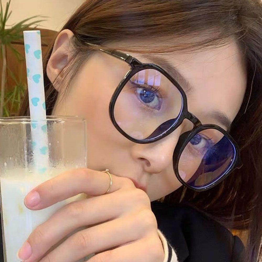 Mắt Kính Gọng Nhựa Trong Suốt Chống Ánh Sáng Xanh WMES15H Thời Trang Cho Nam Và Nữ