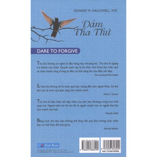 Sách - Dám Tha Thứ - Dare To Forgive