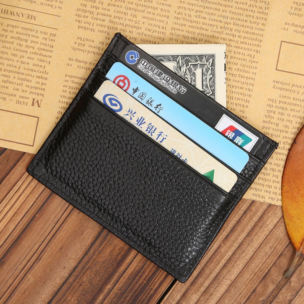 Ví Đựng Thẻ / Tiền Mini Nhiều Màu Chất Lượng Cao Cho Nam