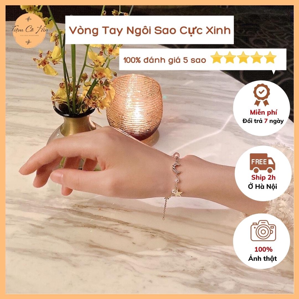 Vòng Tay Lắc Tay Cực Xinh Tiệm Cô Hìn Ship 1h lỗi 1 đổi 1