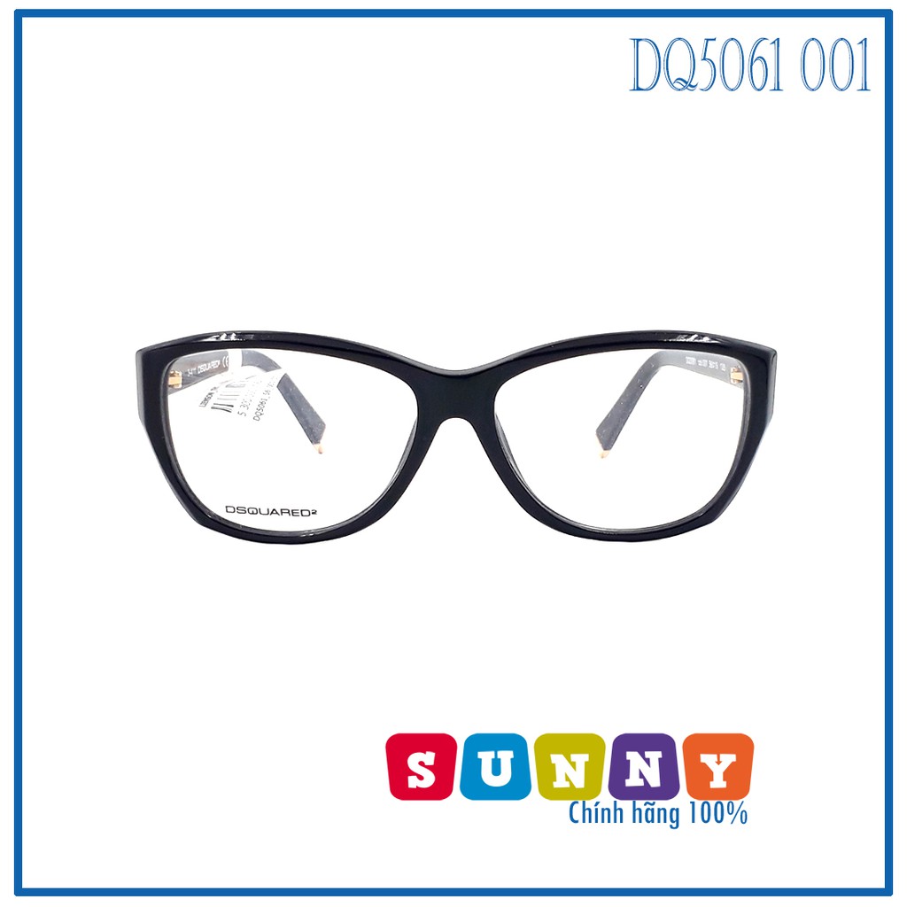 Kính cận DSquared2 DQ5061 - bảo hành vĩnh viễn, sp chính hãng 100%